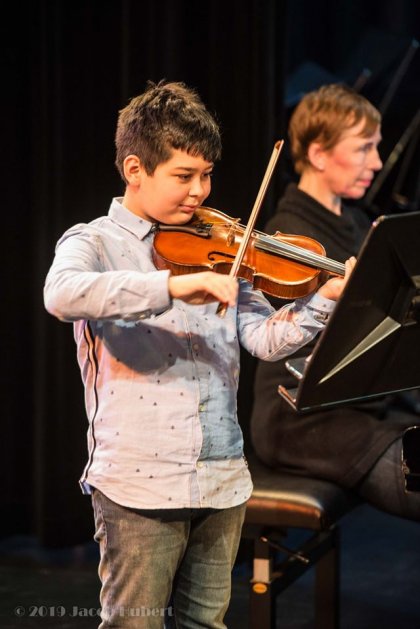 Leerlingen-concert Zaanse Muziekschool Fluxus. Foto: ©Jacob Hubert